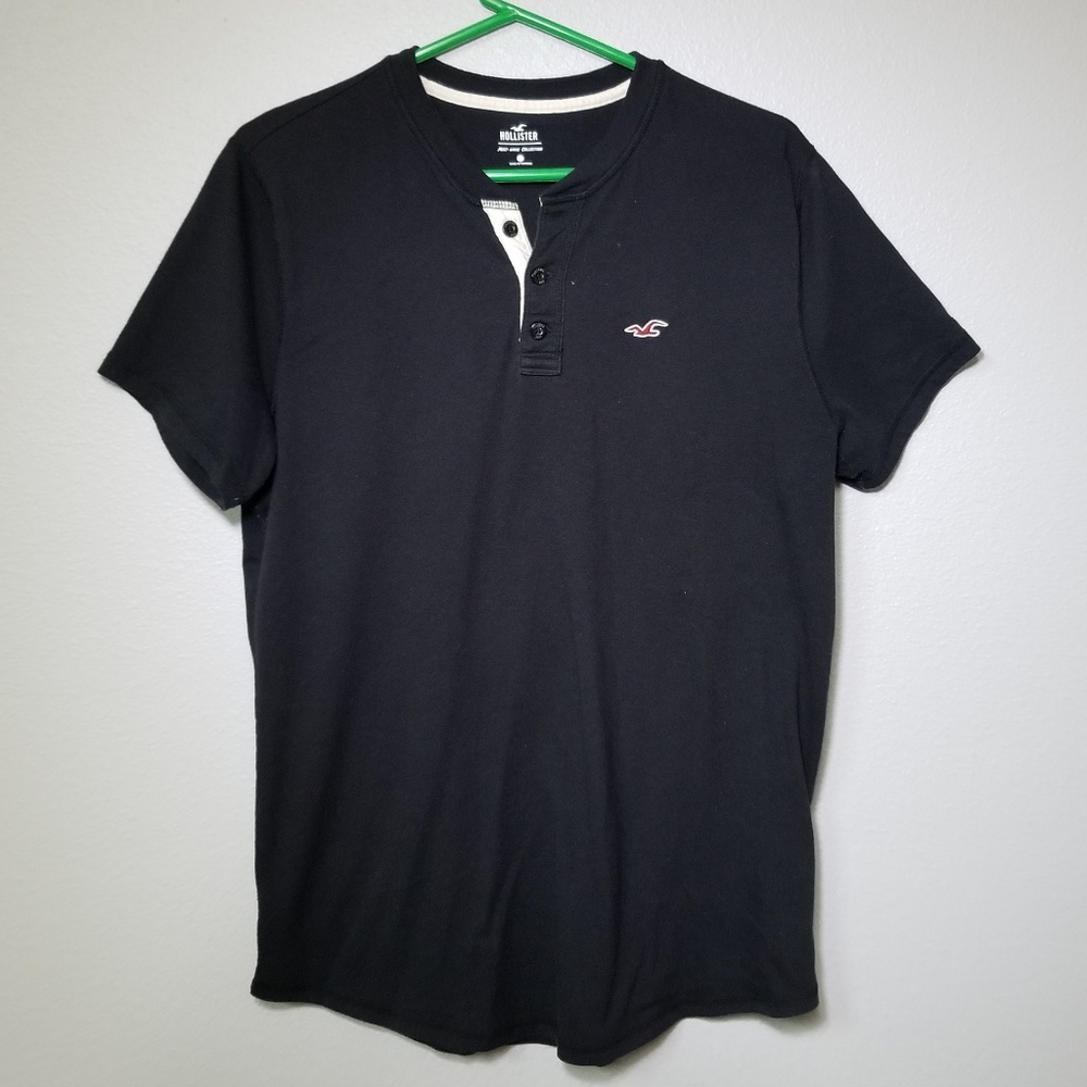 Men's Hollister top button up shirt